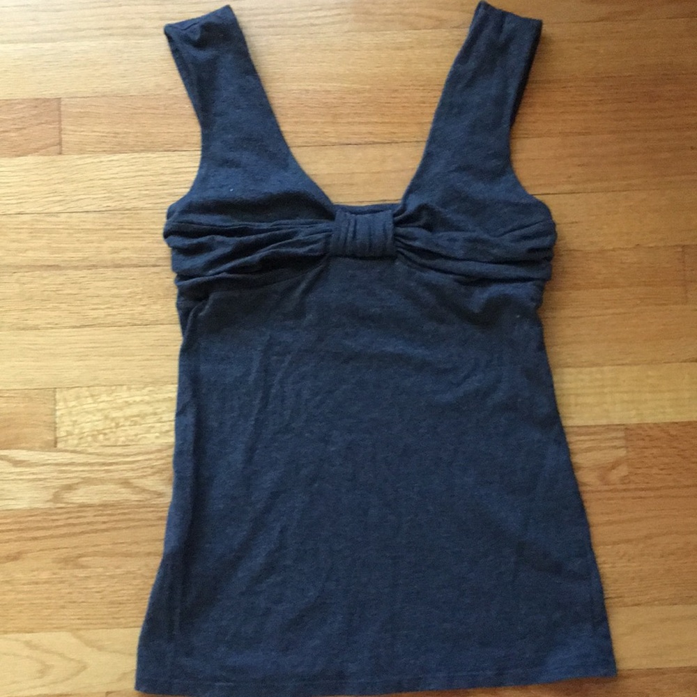 Express Gray Top